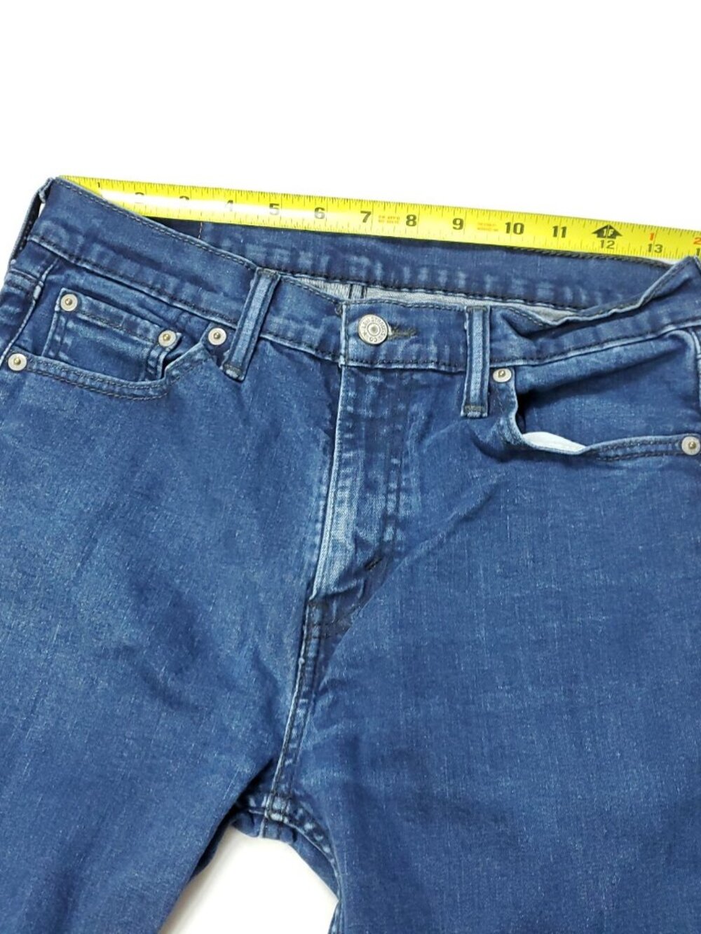 Levi's 510 Skinny Fit Jeans Mens Size 30x30 Blue Casual Streetwear - Picture 7 of 8